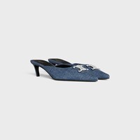 CELINE ALMA TRIOMPHE MULE IN DENIM - BLUE -  - 2 | CELINE